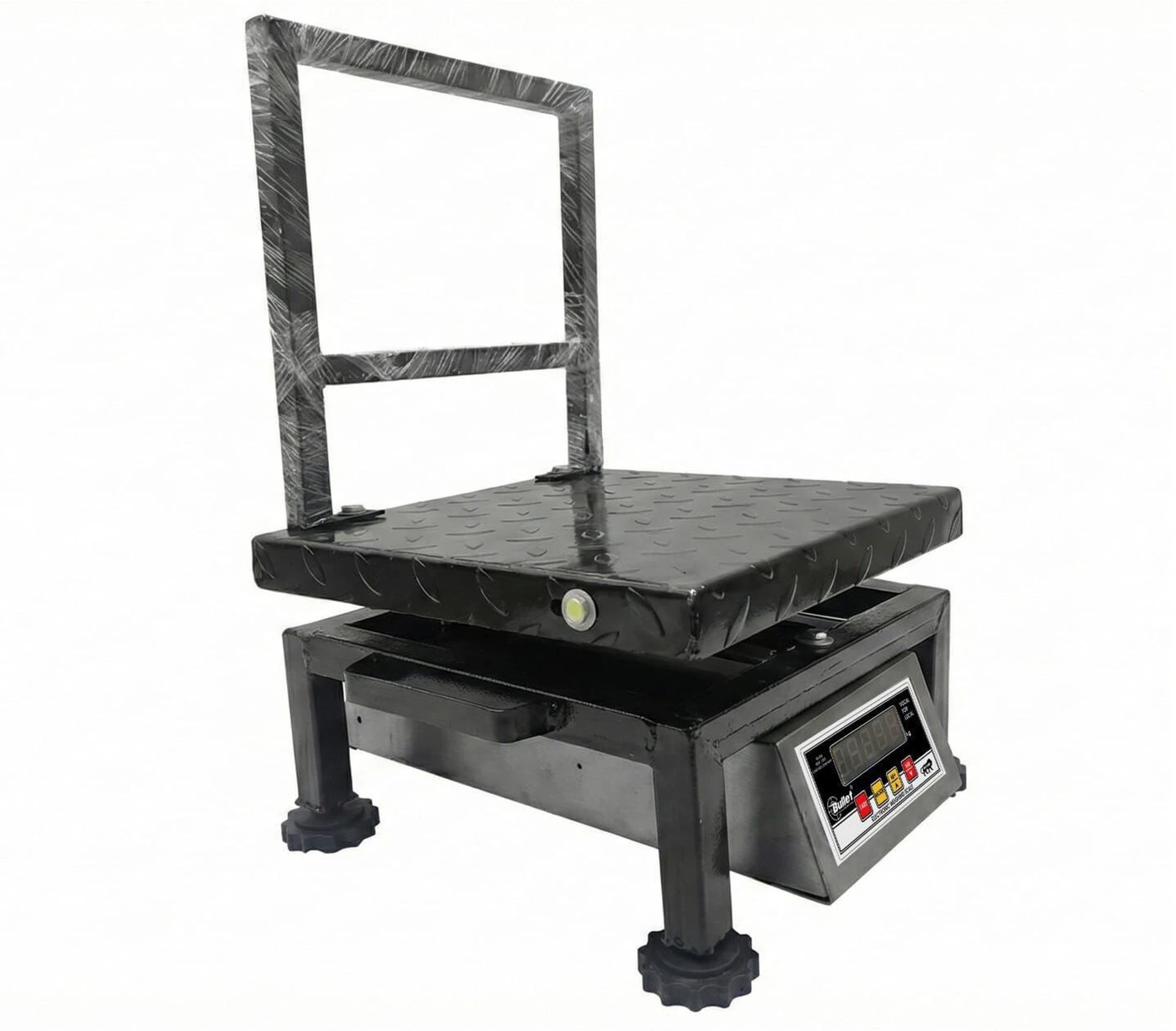 Costco Weigh Bullet 200 KG Dual Green Display for Shops and Industrial & Heavy Weight Weighing Scale (Black)